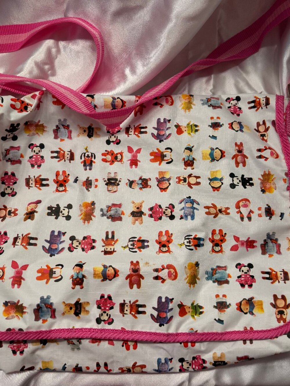 Disney nuiMOs Character Print Messenger Bag